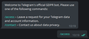 Как выполнить экспорт данных Telegram